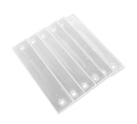 TOKIDNY Road Pavement Markers Reflective Trail Markers 6Pcs High-Visibility Post Reflectors for Driveway Boundary