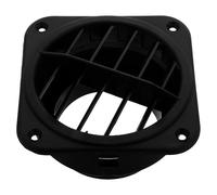 TOKIDNY Square Air Conditioner Outlet Vent for Car Rv Caravan Black Plastic Dashboard Vent Deflector with Reinforced Design Stylish Air Conditioning Louvered Grille Cover for Rapid Cooling