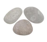 TOKIDNY Stone Turtle Basking Platform Aquarium Landscaping Decor with Flat Surface 3pcs Reptile Tank Stones Random Color Suitable for Reptile Habitats and Aquarium Decoration