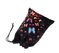 TOKIDNY Tarot Velvet Pouch Drawstring Bag for Tarot Cards Storage Pouch for Divination Supplies Stylish Design
