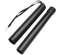TOKIDNY Telescoping Poster Tube Black ABS for Drawings and Documents | Reusable Design, Adjustable Shoulder Strap, Stores Different Paper Sizes or Artworks, Portable Storage for