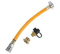 TOKIDNY Trailer Air Line Hose Assembly for Truck and Tractor Featuring Dual Use Inflation and Dust Blower Suitable for Truck Air Tank Applications Heavy Duty Sturdy Hose