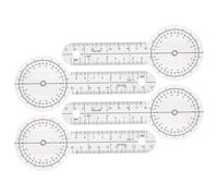 TOKIDNY Transparent PVC Orthopedic Goniometer Angle Ruler for Physical Therapy and Finger Rehabilitation Clear Protractor for Precise Body Measurement and Knee Bend Assessment