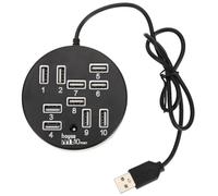 TOKIDNY USB Hub USB Expander Adapter for Laptop Desktop with Persistent Power Supply Hot Swap Support Compact Design and External Devices