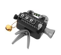 TOKIDNY Vintage Mini Film Projector Figurine Retro Handcranked Movie Collectible Decorative Sculpture for Home Cinema Desk Decor Portable Family Fun