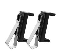 TOKIDNY Visor Extra, 2pcs for Garage Door Remote Holder Clips Remote Portable Abs and Stainless Steel Clamps, No Tools Required, Suitable for Car Sun Visors, for Car Owners