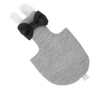 TOKIDNY Washable Parrot Diaper and Bird Flight Suit Set Decorative Pattern, Medium Size Grey Bird Clothes for Pet Parakeets, Cockatiels, and Outdoor Use