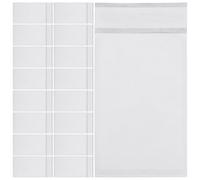 TOKIDNY Wax Paper Bags Self Adhesive Packaging Bags 100 Sheets for Clothes Storage and Parcel Shipping 6.30 X 3.54 Inch