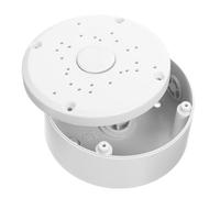 TOKIDNY Weatherproof Monitor Cable Junction Box for Security Cameras Round Electrical Wiring Box with Ample Space for Cord Protection Fit for Indoor and Outdoor Cctv Systems