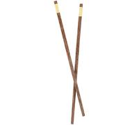 TOKIDNY Wooden Chopsticks with Comfortable Texture 1 Pair Reusable Chinese Chopsticks Lightweight for Kitchen and Restaurant Use