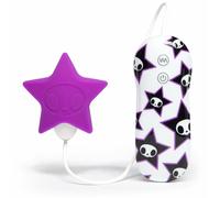 Tokidoki Star Petal Bullet Mini Egg Vibrator Multi Speed Wired Control Foreplay