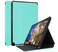 TOKILO Case for (13th Gen, 2023 Release) 10 inch Tablet, N Compatible with Samsung 10.1“ Tablet, Soft PU Leather Case with Adjustable Stand Auto Wake/Sleep, MintGreen