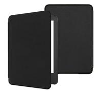 TOKILO Case for Kindle 6" 11th Generation 2024 Release, Ultra Lightweight Slim PU Leather Smart Cover with Auto Wake/Sleep, N Compatible with HTC 6" eReader, Black