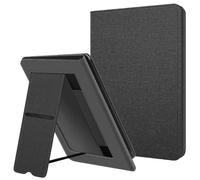 TOKILO Case for Kindle Ρaperwhite E-Reader (7",12th Gen, 2024 Release), Soft PU Leather Cover with Auto Wake/Sleep Hand Strap Foldable Stand, Un Compatible LG 7ʺ or 6.8" eReader (Black)