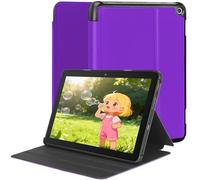 TOKILO Tablet Case for 8 inch 12th Gen 2024 Release, Soft PU Leather Case with Auto Wake/Sleep & Adjustable Stand, Un Compatible with LG/THC 8 inch Tablet (Purple)