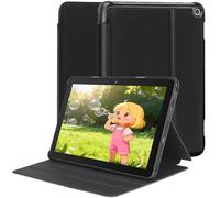 TOKILO Tablet Case for Fire HD 8 inch 2024, Soft PU Leather Case with Auto Wake/Sleep & Adjustable Stand, Compatible with LG/Fire 8 inch Tablet 12th Generation 2024 Release (Black)