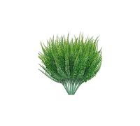 ToKinCen 12Pcs Artificial Boston Ferns - Lifelike Outdoor Fake Fern Plants, 38cm, 7-Branch Bushes, Patio & Garden Decor OST-230613001