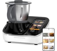 TOKIT C2 AI Cooking Robot Food Processor with 21 Functions and 3000 Recipes | 7 Inch Touchscreen, 40 to 12000 RPM Motor, Built In Scale, Guided Recipes, Blends, Chops, Steams, Kneads and Cooks