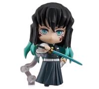 Tokitou Muichirou Ganroji Miri Figure, 10 cm Mobile Face Replacement Q Version, Handmade Model, Decoration, Gift (a)