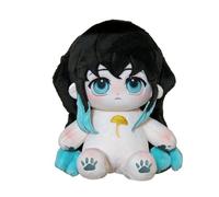 Tokitou Muichirou Plush Tokitou Muichirou Anime Plush Doll Soft Plushies Stuffed Pillow Cartoon Figurine Cuddle Cushion Home Sofa Decoration Gifts 20CM