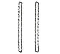 Tokiudeeir 2Pcs 20Inch Chainsaw Saw 76 Drive Links Replacement Mill Ripping Chain Blade Pitch 0.325Inch 0.058 Gauge for Cutting