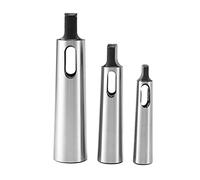 Tokiudeeir 3pcs Morse Taper Adapter MT1 to MT2 MT2 to MT3 MT3 to MT4 Reducing Drill Chuck Sleeve for Drilling Machine