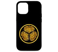 Tokugawa Shogun Japanese Samurai Mon Symbol Case for iPhone 12/12 Pro