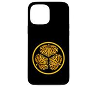 Tokugawa Shogun Japanese Samurai Mon Symbol Case for iPhone 13 Pro Max