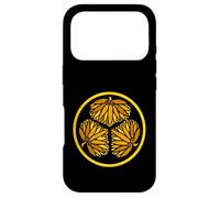 Tokugawa Shogun Japanese Samurai Mon Symbol Case for iPhone 17 Pro