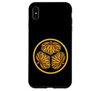 Tokugawa Shogun Japanese Samurai Mon Symbol Case for iPhone XS Max