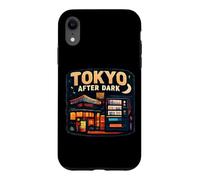Tokyo After Dark Vinyl Running Coffee Japanese Music Lover Case for iPhone XR