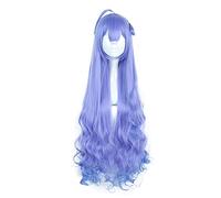 Tokyo Anime Azur Lane HMS Unicorn Cosplay Wig Women Blue Long Wavy Heat Resistant Hair Halloween Party Costume Wigs Perucas KUWS664E