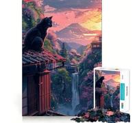 Tokyo at Sunset Jigsaw Puzzles for Adults1000 Pieces Smart Toy Soothing Play Accurate Cut Art Collectible 38x26cm