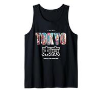 Tokyo Big Japanese City Japan Cool Street Art Design Tank Top