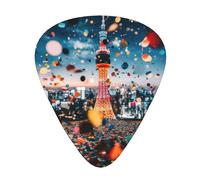 Tokyo Bird Eye View Print12 Professional Guitar Tuner For Guitar, Bass, & Chromatic Tuning Modes
