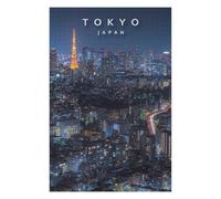Tokyo by Night Decorative Jigsaw Puzzle for Adults, 1000 PCS