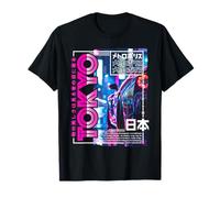 Tokyo City 80s Synthwave Racing Car Japan Tokyo T-Shirt