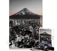 Tokyo City at Sunset 1000 Teenager Pieces Jigsaw Puzzle Brain Challenge Toy Home Activity Clear Cut Heartfelt Gift 38x26cm