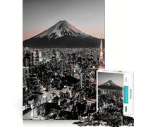 Tokyo City at Sunset Jigsaw Puzzle for Adults 1000 Pieces Smart Reason Toy Group Joy Smooth Edge Fine Art Piece 50x75cm
