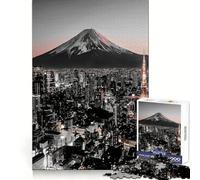 Tokyo City at Sunset Jigsaw Puzzles 1000 Piece for Teenagers Mind Skill Toy Cozy Relax Design Assembly Thoughtful Gift 38x52cm