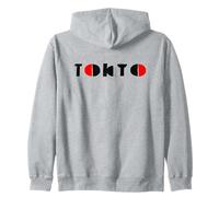 Tokyo City Japan Capital Zip Hoodie
