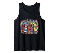 Tokyo City Name Travel Souvenir Landmark Tourist Gift Tank Top
