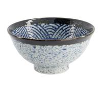 Tokyo Design Studio - Aisai Seigaiha Bowl, 60 cl - Blue