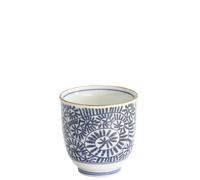 Tokyo Design Studio Blue White Flora Tea Cup