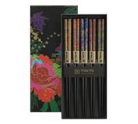 Tokyo Design Studio - Chopsticks 5-pack, Peony Flower