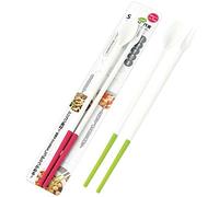 Tokyo Design Studio Cooking Chopsticks Silicone Assorted Colour 30.5 x 2.5 x 1 cm, Yellow/White