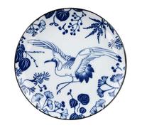 Tokyo Design Studio - Flora Japonica Plate 20,6 cm, Crane - Blue