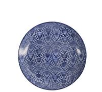 Tokyo Design Studio Nippon Blue Dots Plate 20.6cm