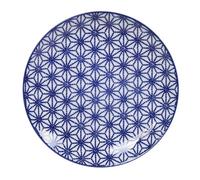 Tokyo Design Studio Nippon Blue Star Plate 20.6cm