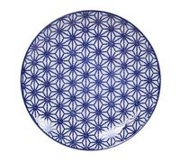 Tokyo Design Studio - Nippon Blue Plate 25,7 cm, Star - Blue
